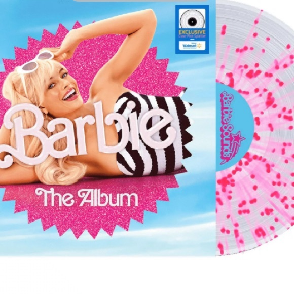 BARBIE ⭐️ FINAL DROP 🔥 NWT Barbie the Movie Hot Pink Splatter LP Record